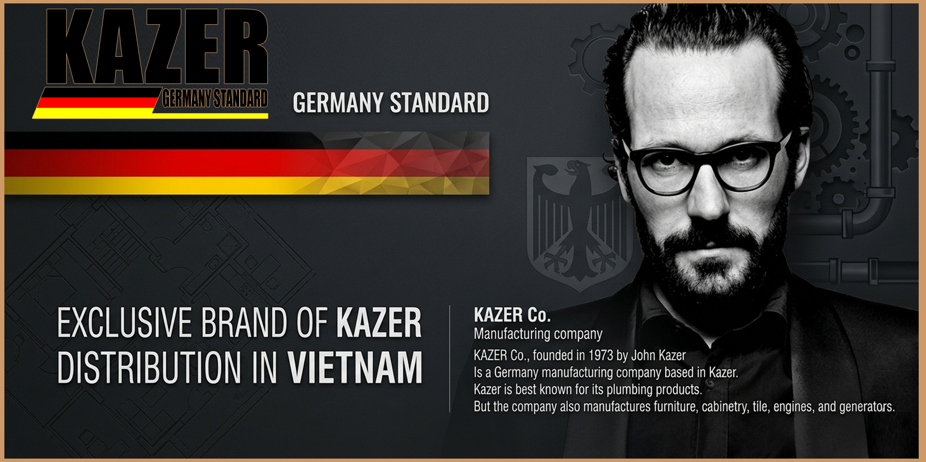 KZ9833 BỒN CẦU 1 KHỐI KAZER