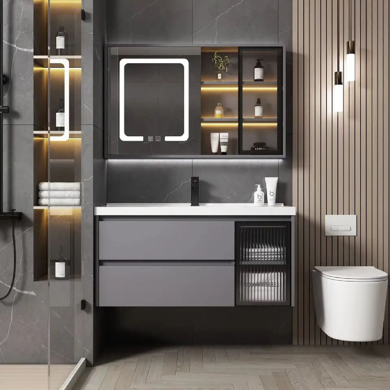 TỦ LAVABO PHÒNG TẮM